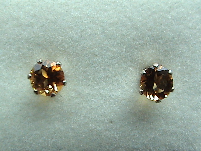 Citrine Studs